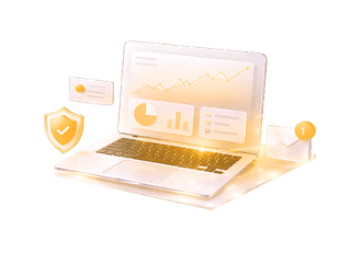 Écran de la plateforme Rendoyure présentant une procédure d'enregistrement simplifiée pour le trading crypto